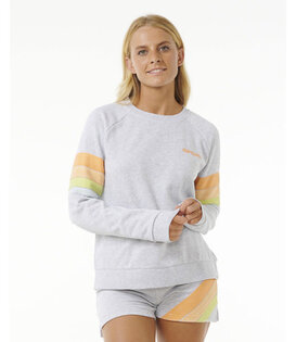 Rip Curl High Tide Surf Raglan Light Grey