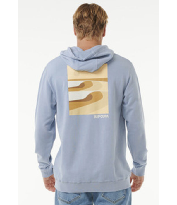 Rip Curl Rip Curl Surf Revival Lined Up Hood Spray Blue