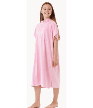 Rip Curl Classic Surf Hooded Towel Bright Pink Kids