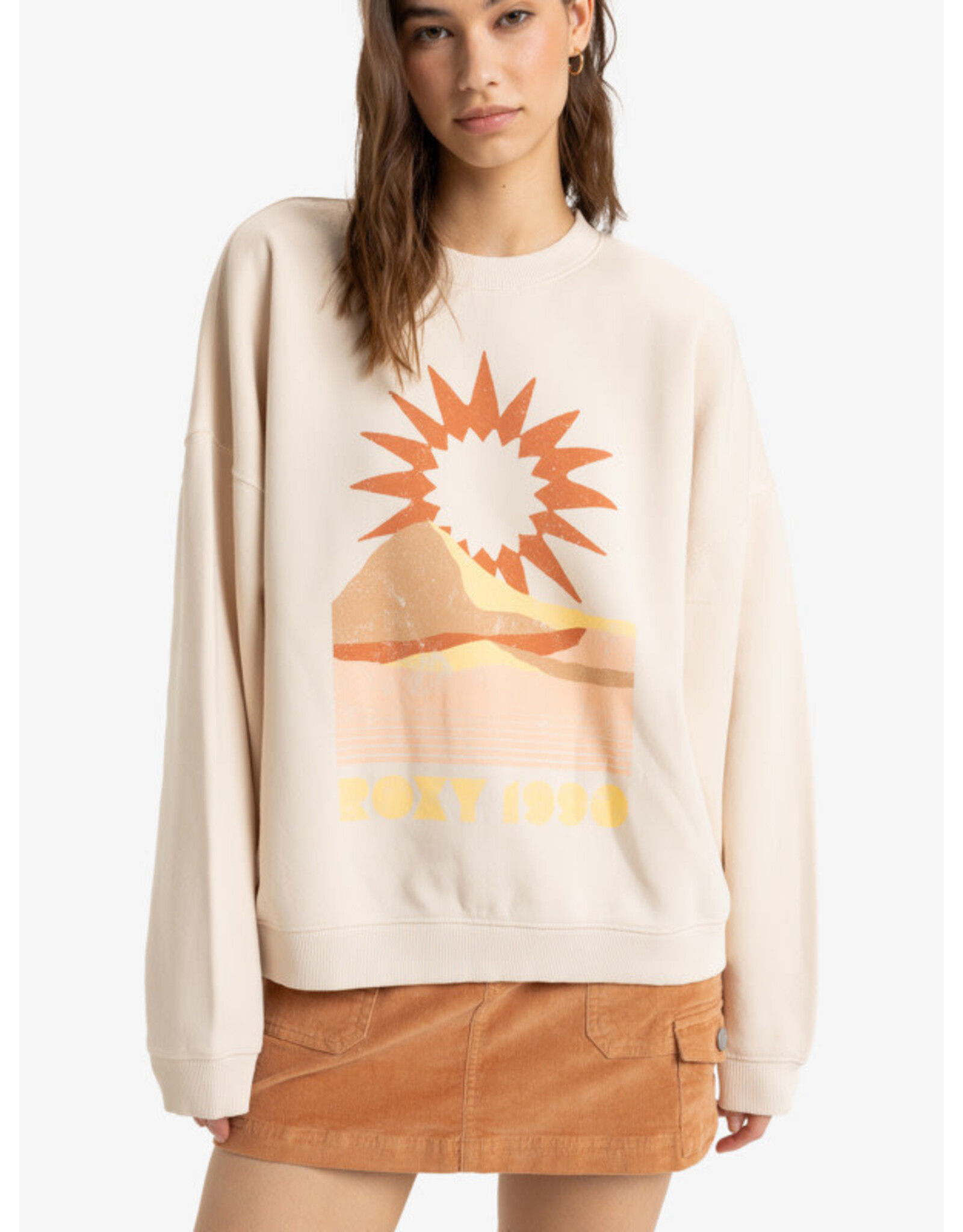 Roxy Roxy Lineup Oversize Crew