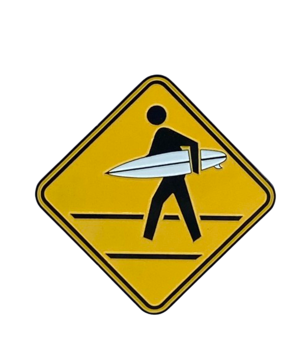 Nalu Magneet Road Sign Surf Xing