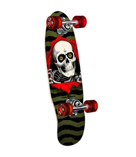 Powell Peralta 7.5 MICRO Mini Ripper 59mm 80a Wheels Comp Cruiser Olive