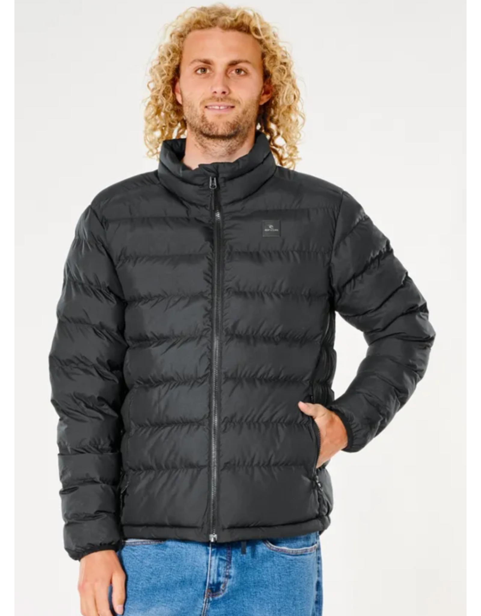 Rip Curl Rip Curl Anti-Series Elite Crew Puffer Black