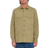 Volcom Servicestone Workshirt Thyme Green