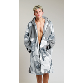 White Water Poncho Hardshell Grey Camo
