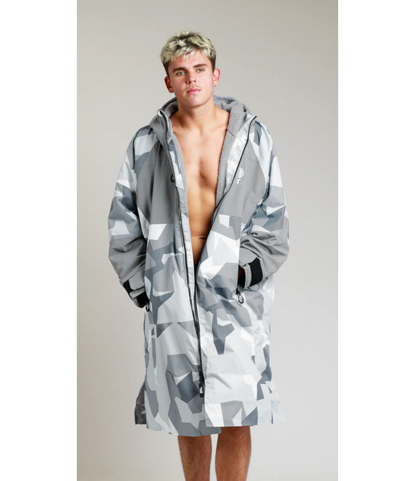White Water White Water Poncho Hardshell Grey Camo