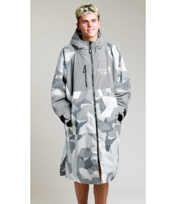 White Water White Water Poncho Hardshell Grey Camo
