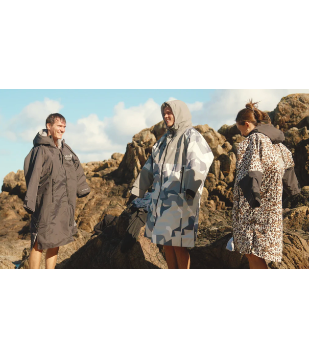 White Water White Water Poncho Hardshell Grey Camo