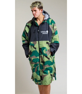 White Water Poncho Hardshell Green Camo