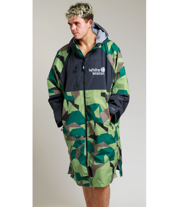 White Water White Water Poncho Hardshell Green Camo