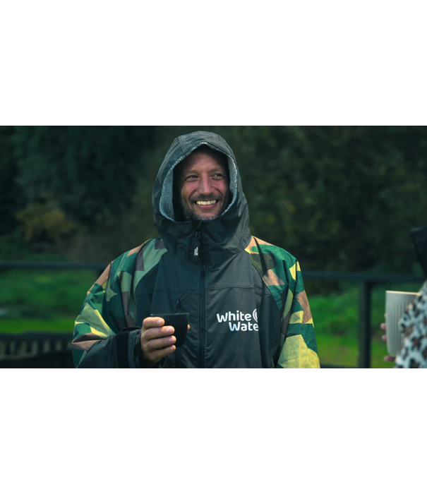 White Water White Water Poncho Hardshell Green Camo