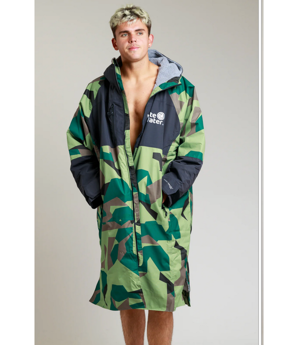 White Water White Water Poncho Hardshell Green Camo
