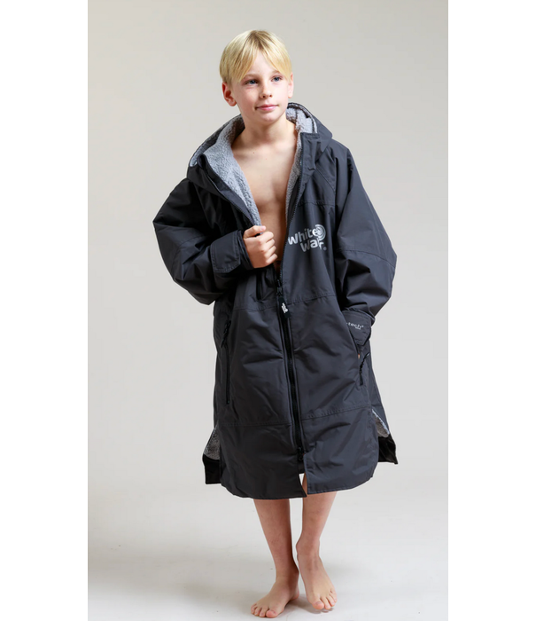 White Water White Water Poncho Hardshell Black Kids