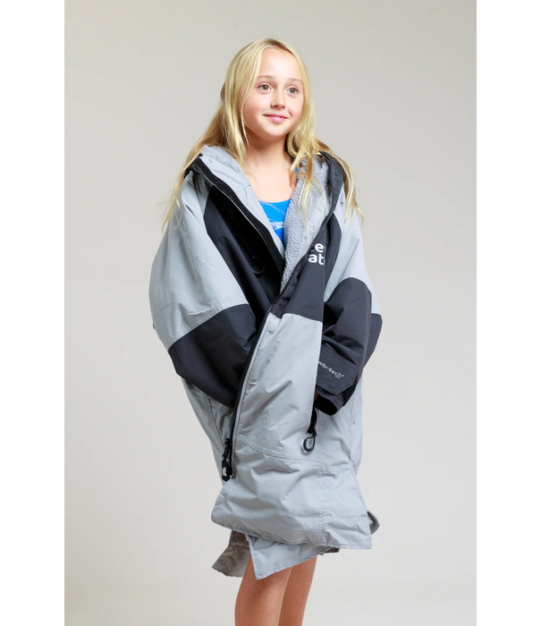 White Water White Water Poncho Hardshell Grey Lining Kids