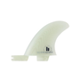 FCS II Mid Performance Glass Sidebite Fins Clear