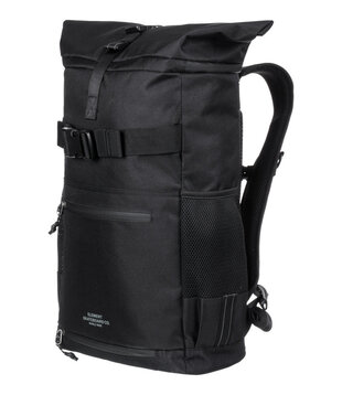 Element Ground Skate Roll Top Backpack Black