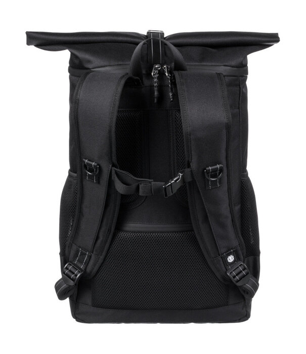 Element Element Ground Skate Roll Top Backpack Black