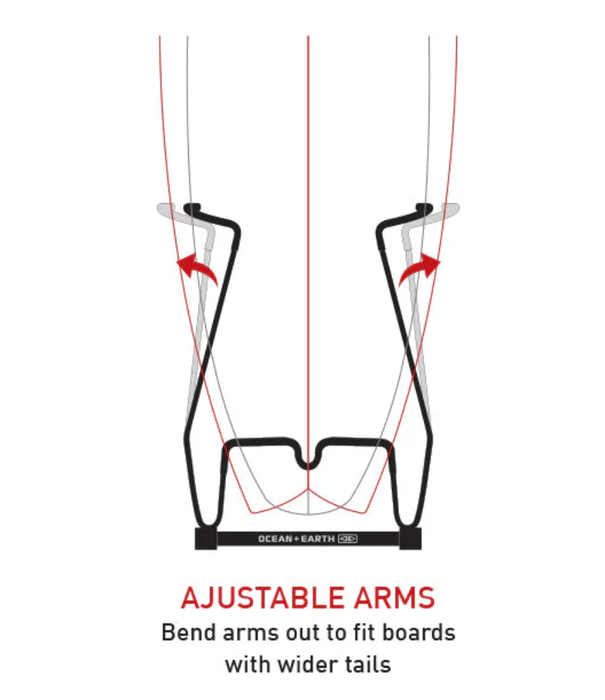 Ocean & Earth Ocean & Earth Single Vertical Display Rack