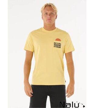 Rip Curl Sun Soaker Pocket Tee Straw