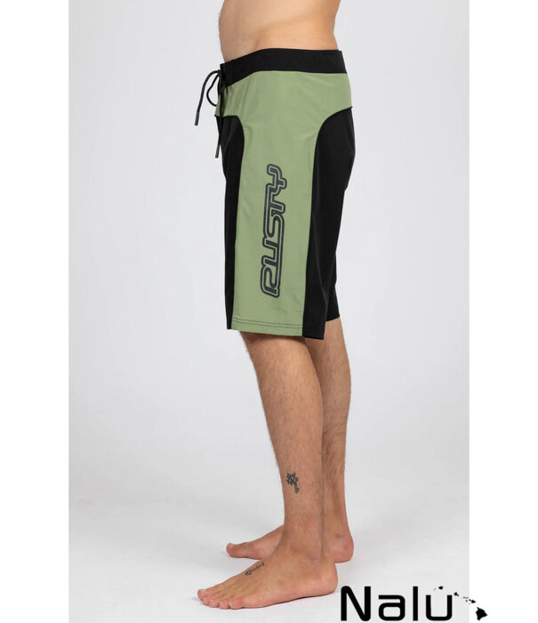 Rusty Rusty Pied Piper Boardshort Black Fatigue