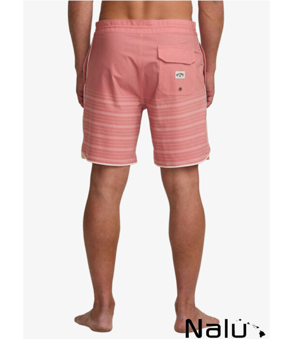 Billabong Billabong 73 17.5" Lo Tides bBoardshort Dusty Pink