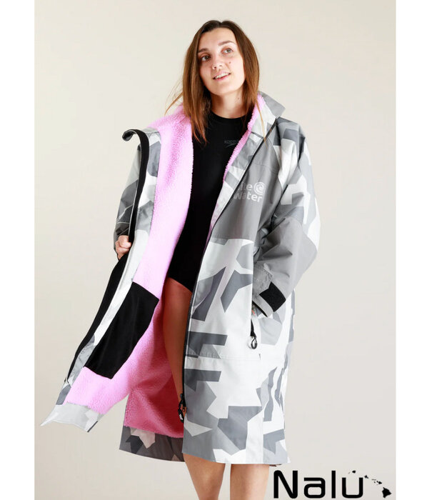 White Water White Water Poncho Hardshell Arctic Camo/Pink