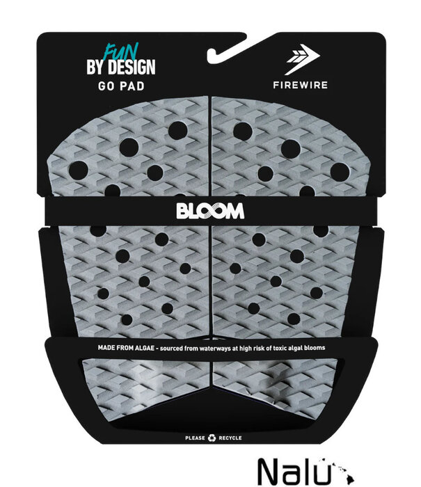 Firewire Surfboards Firewire Machado Go Pad (Fishtail Traction) Grey