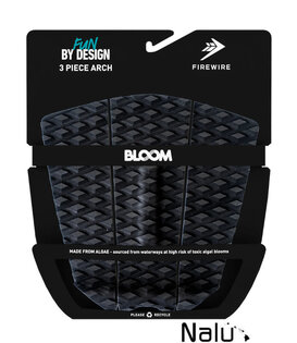 Firewire 3 Piece Arch Traction Pad Black