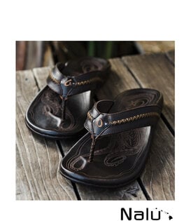 Olukai Mea Ola Dark Java