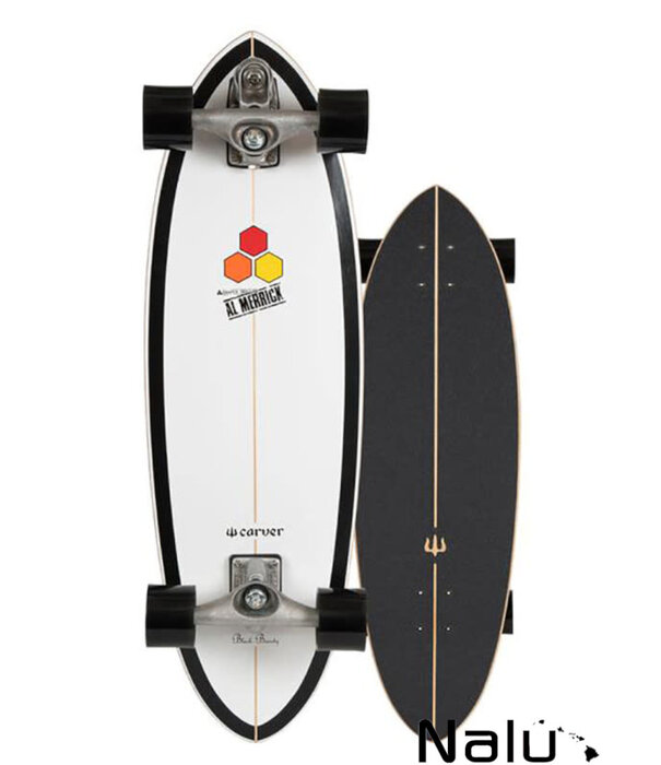 Carver Carver 31.75" CI Zwart Beauty Surfskate Complete Trucks C7 Raw