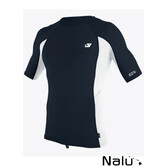 O'Neill Premium Skins S/S Rash Guard Slate/White