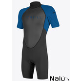 O'Neill Kids Reactor-2 2mm Back Zip S/S Spring Black Ocean
