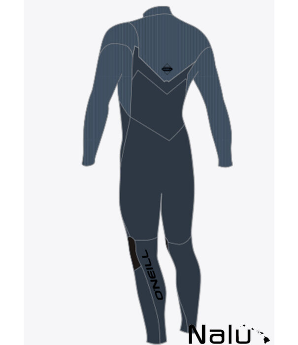 O'Neill O'Neill Hyperfreak Wind 4/3+ Chest Zip Full Dark Orion