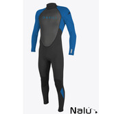 O'Neill Youth Reactor-2 3/2 Back Zip Full Black Ocean