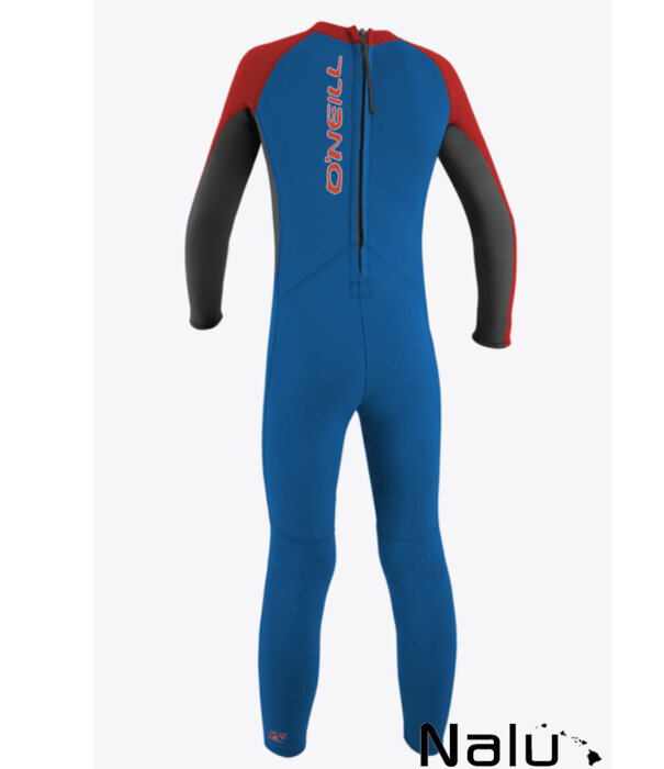 O'Neill O'Neill Toddler Reactor-2 2mm Back Zip Full Ocean Red