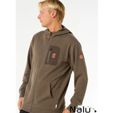 Rip Curl Vaporcool Search Sweatvest Rock