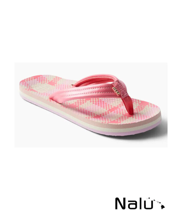 Reef Reef Kids Ahi Pink Plaid