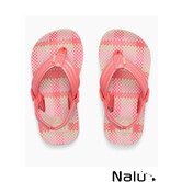 Reef Little Ahi Pink Plaid