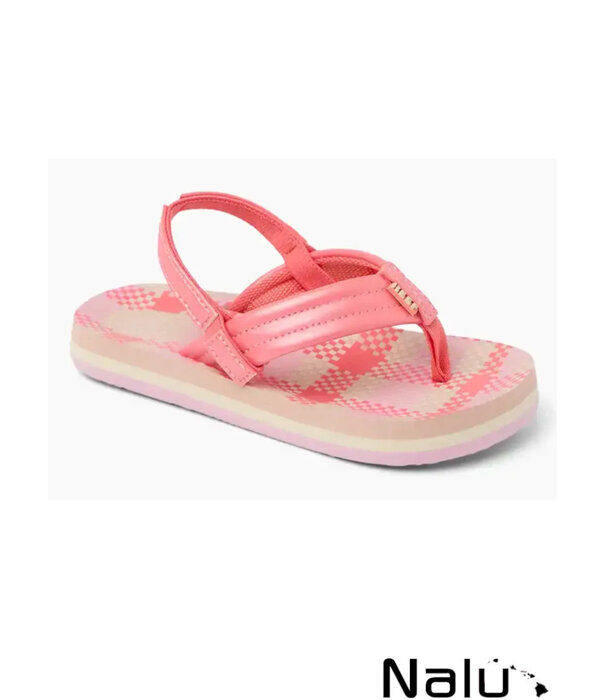 Reef Reef Little Ahi Pink Plaid