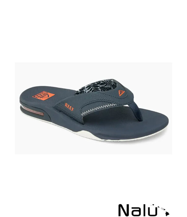 Reef Reef Fanning Navy Orange Tropic