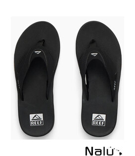 Reef Fanning Black Silver