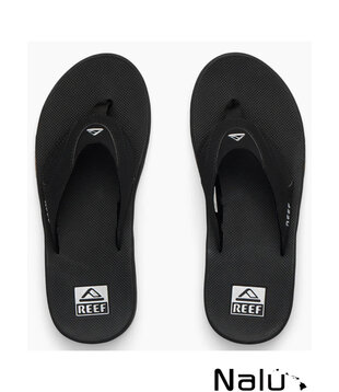 Reef Fanning Black Silver