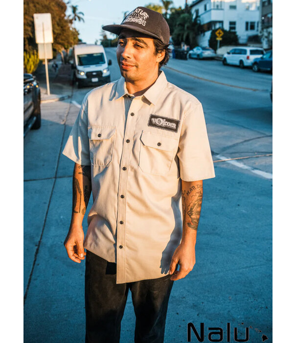 Volcom Volcom Volcom Ent Shirt Pale Khaki