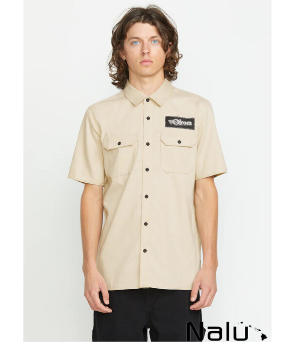 Volcom Volcom Volcom Ent Shirt Pale Khaki