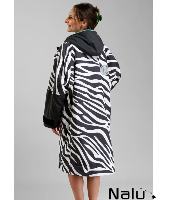 White Water White Water Poncho Hardshell Zebra