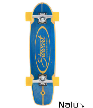 Flying Wheels 28" Skateboard Bill Stewart teal Limited Edition Cruiser