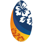 Skimboard 94cm Flower