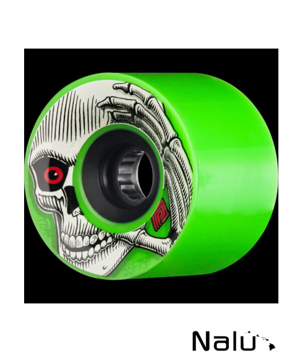 Powell Peralta Skateboard Powell-Peralta 72mm 75A Wheels-Longboard SSF Kevin Reimer Green