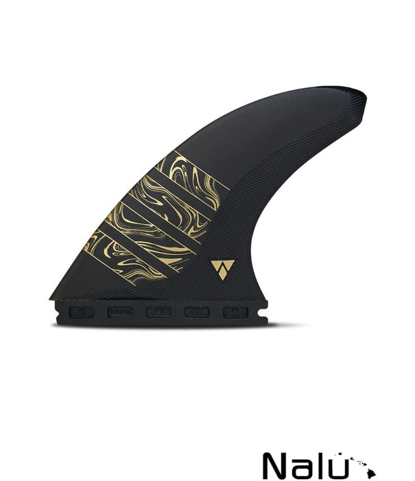 Futures Fins Futures Medium Vector 3/2 Alpha Series Carbon Gold 5 Fin Set