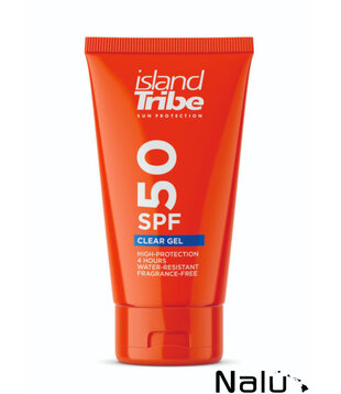 Island Tribe SPF50 Clear Gel 50ml Oxybenzone Vrij